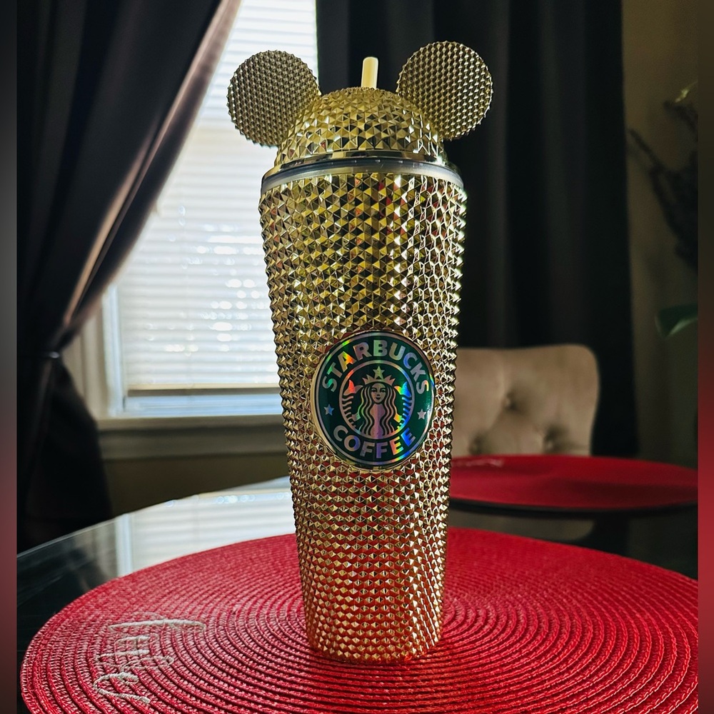 Starbucks Custom Disney Gold Venti Cup